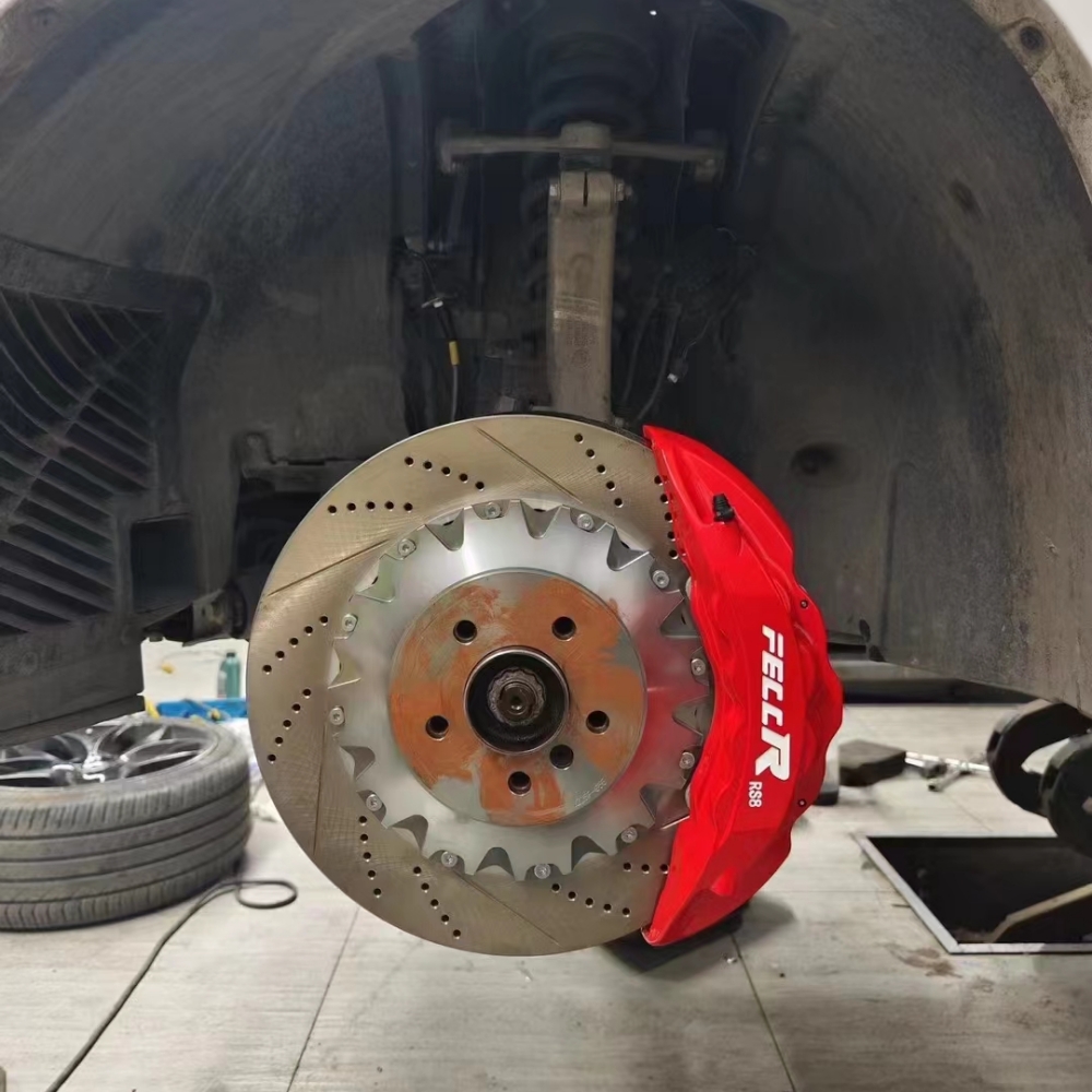 FECCR Front 6 Piston Caliper R - Forged Front Brake Caliper 4 Piston 评论和价格