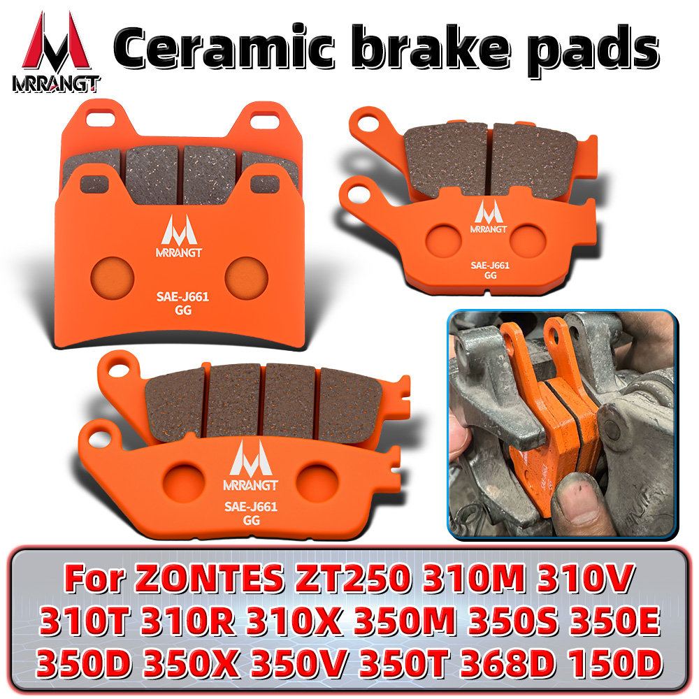 MRRANGT Ceramic Brake Pads Fit - Carbon Ceramic Motorcycle Brake Rotor 评论和价格