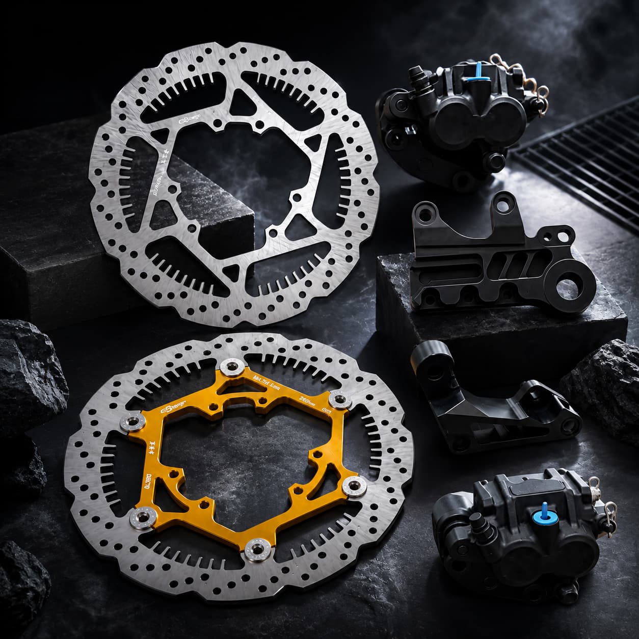 Ultra Bee Complete Brake Upgra - Front Rear Brake Caliper Bracket Kit 评论和价格